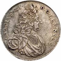 (№1692km311) Монета Швеция 1692 год 8 Mark