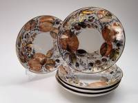 Блюдца 5 шт ЛФЗ Мой сад Золотая осень диаметр 15 см