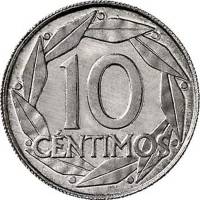 (№1959km790) Монета Испания 1959 год 10 Ceacute;ntimos