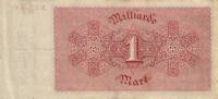 (№1923) Банкнота Германия 1923 год "1,000,000,000 Mark"