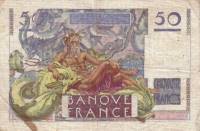 (№1946P-127a.1) Банкнота Франция 1946 год "50 Francs"