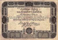 (№1811P-A49a) Банкнота Австрия 1811 год "100 Gulden"