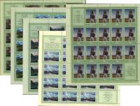 1974-065-69  Листы (5 шт по 20 марок 4х5) СССР   Советская живопись III O