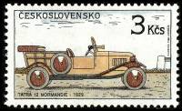 (1988-016) Марка Чехословакия "Татра 12 1919" ,  III Θ