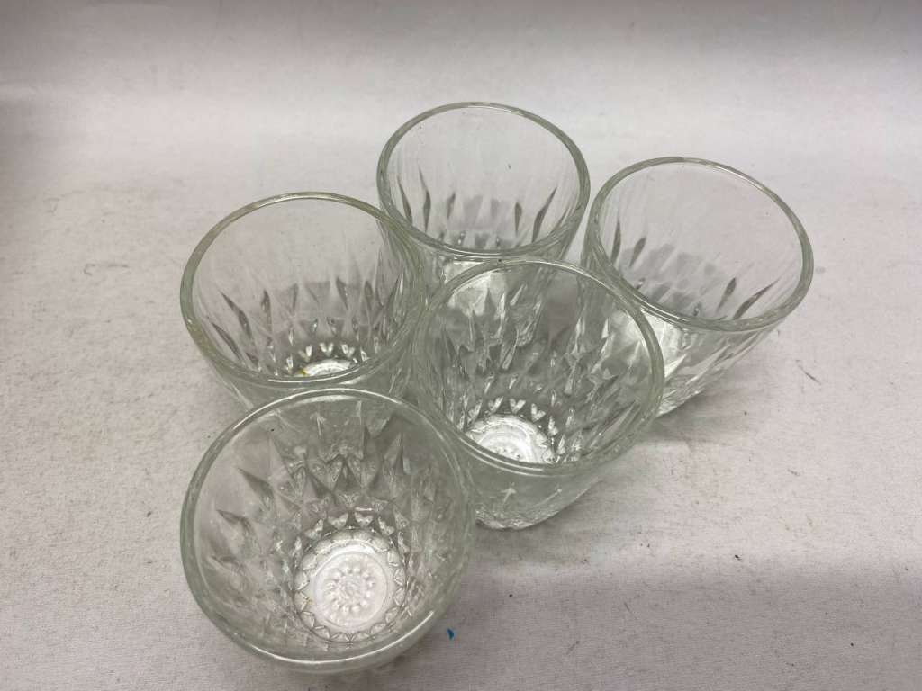 Стопки СССР 12 шт, стекло