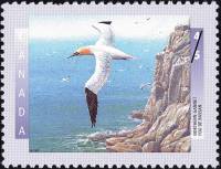 (№1997-1611) Марка из набора Канада 1997 год "Северная Олуша bassanus Морус", Гашеная