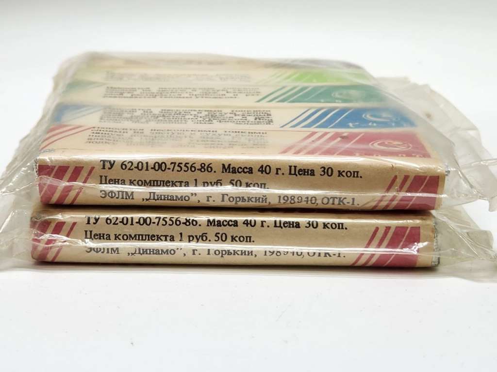 Лыжная мазь Висти набор 12 штук СССР