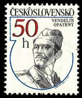 (1984-017) Марка Чехословакия "В. Опатрны"    Герои антифашисткого сопротивления II Θ