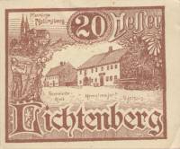 (№1920) Банкнота Австрия 1920 год "20 Heller"