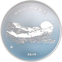 (№2016) Монета Литва 2016 год 20 Euro (XXXI Олимпийских играх)