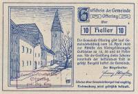 (№1920) Банкнота Австрия 1920 год "10 Heller"