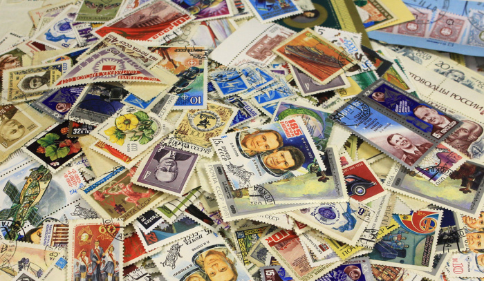 Набор советских марок, различных годов (сост. на фото)