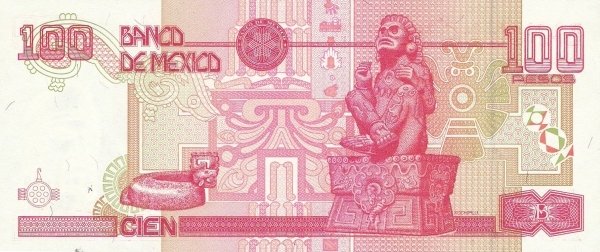 () Банкнота Мексика 1999 год 100  &quot;&quot;   UNC