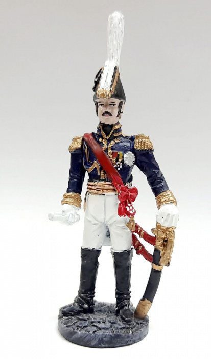 Оловянный солдатик &quot;Дивизионный генерал французской армии,1812-1815 г.&quot;