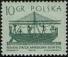 (1963-015) Марка Польша "Финикийский корабль"   Парусные суда III Θ