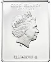 () Монета Острова Кука 2012 год 5 долларов ""   AU