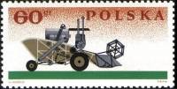 (1966-026) Марка Польша "Комбайн"   20-летие национализации промышленности I Θ