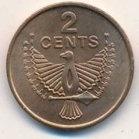 (№1977km2) Монета Соломоновы Острова 1977 год 2 Cents