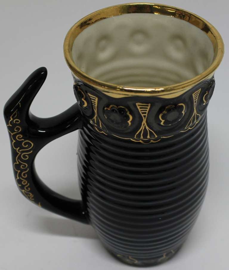 Кружка, керамика, кобальт, СССР (сост. на фото)