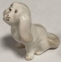 Статуэтка - миниатюра, собака, ЛФЗ, 90-ые (сост.на фото)