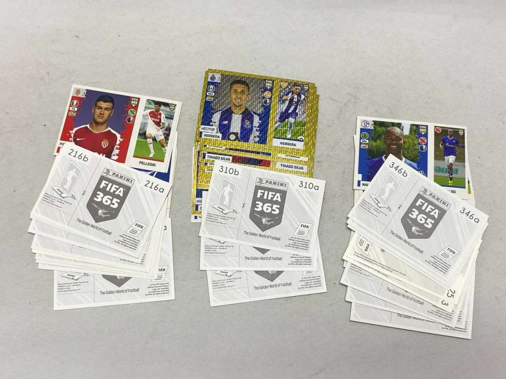 Карточки наклейки FIFA 365, 71 шт в наборе