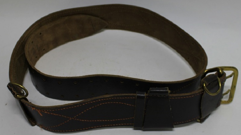 Ремень офицерский, натуральная кожа, СССР (сост. на фото)