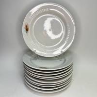 Тарелки колос и рожь добрушеского фарфорного завода Беларусь 1980 год 11 штук