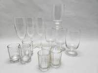 Набор бокалы фужеры стаканы и стопки 13 штук