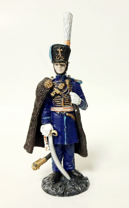 Оловянный солдатик &quot;Офицер конного полка, 1812-1814 г.&quot;