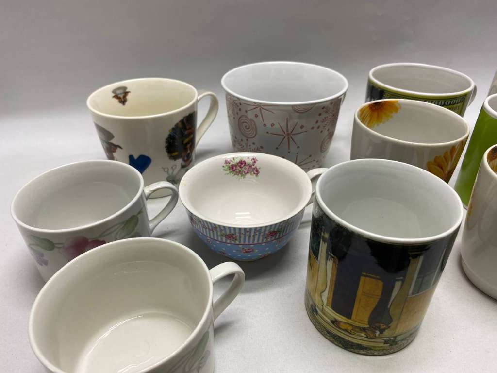 Кружка 11 шт, разной формы