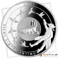 () Монета Латвия 2005 год   ""     UNC