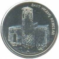 (№2005km248) Монета Андорра 2005 год 10 Cegrave;ntims (Сант'Denclar Винценц)