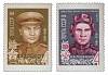1970-014-15  Серия Набор марок (2 шт) СССР   Герои Великой Отечественной войны III O