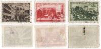 1939-45-47 Серия Набор марок 3 шт СССР  Курорты II Θ