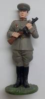 Оловянный солдатик "Курсант бронетанковых и механизиров. войск, 1943-1945 гг."