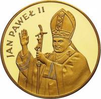 () Монета Польша 1982 год 100000 злотых ""  Биметалл (Платина - Золото)  PROOF