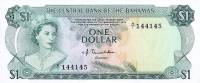 (№1974P-35a.2) Банкнота Багамские острова 1974 год "1 Dollar"