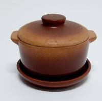 Горшочек для запекания, керамика (сост на фото)