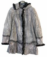 Пальто Bilugi, женское, замша, р-р -4XL, новое с биркой, Германия