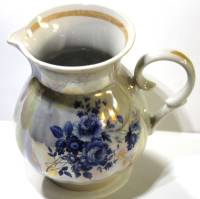 Соусник, фарфор , Городницкий з-д, 10*12 см., СССР (сост. на фото)