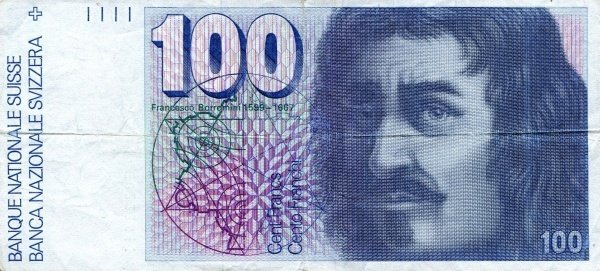 () Банкнота Швейцария 1984 год 100  &quot;&quot;   UNC