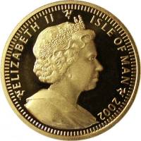 () Монета Остров Мэн 2002 год 1 крона ""   AU