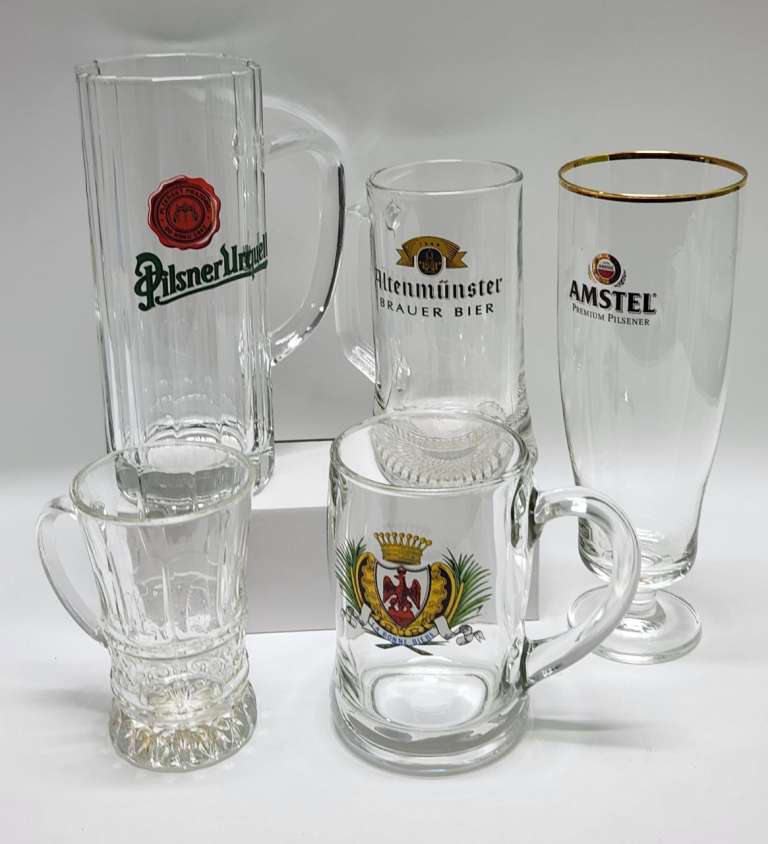 Пивные кружки бокалы 5 штук
