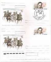 1999-095 Почтовая карточка Россия А.П. Платонов 100 лет со дня рождения   2 шт   С гашением и без