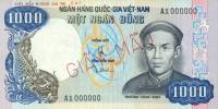 (№1972P-34 A) Банкнота Вьетнам (Южный) 1972 год "1,000 Đồng"