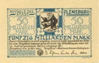 (№1923) Банкнота Германия 1923 год "50,000,000,000 Mark"