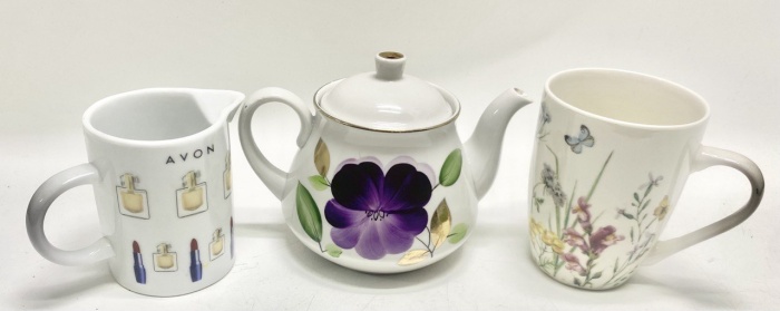 Чайник заварочный + молочник + кружка 