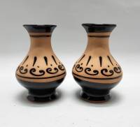 Вазы вазочки парные 2 шт керамика 