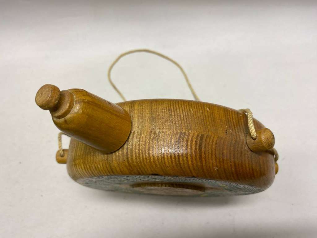 Фляга деревянная сувенирная СССР