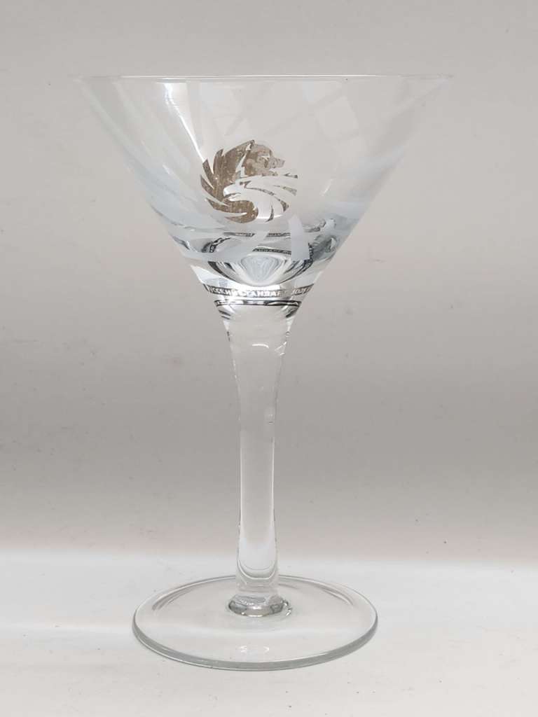 Бокалы фужеры для мартини 3 штуки высота 17 см